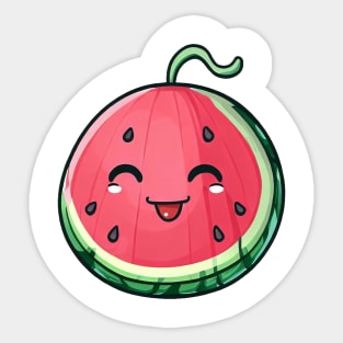 Watermelon Tropical Fruit Sticker